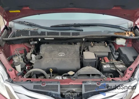 2014 Toyota Sienna Xle from USA, damaged, VIN 5TDYK3DC5ES419257